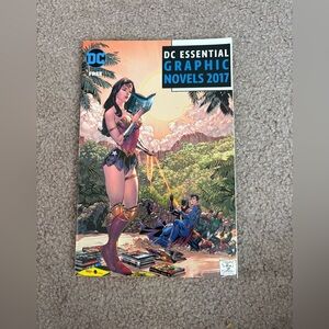 DC Graphic Novels Collection with Blue and Red Cover